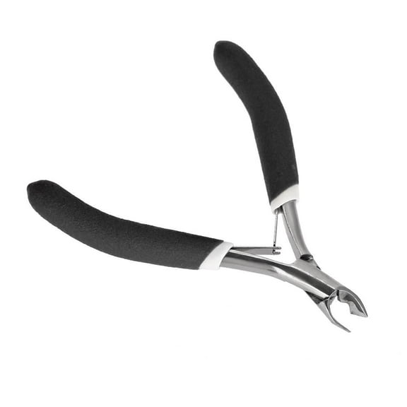 Tebru Professional Stainless Steel Nail Cuticle Nipper Clipper Dead Skin Scissor Nail Manicure Tool, Stainless Steel Nail Clippers, Nail Manicure
