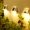 Warm White 4PCS, variant on EROCK  8 LED Solar Outdoor  Deck Lights Path Garden Patio Pathway Stairs Step Fence Lamp