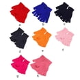 thumbnail image 2 of 1 Pair Fingerless Gloves for Women Comfortable Hands Protector Sports Devices Outdoor Activities Creative Design Cold Weather rosered, 2 of 9