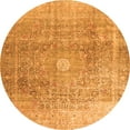 thumbnail image 1 of Ahgly Company Indoor Round Persian Orange Traditional Area Rugs, 3' Round, 1 of 1