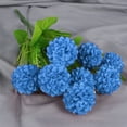 thumbnail image 5 of Tall Artificial Flowers, Blue Plastic Floral Stems, Home Decoration Accent, Realistic Fake Blooms, Waterproof Non-Fade Display, Office Wedding Decor, 5 of 6