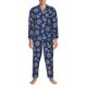 thumbnail image 3 of Fotbe Anchors and Nautical Pijama de Hombre con Estampado de Manga Larga, Conjunto de 2 Piezas, Ropa de Dormir Suave y Cómoda con Bolsillos-X-Large, 3 of 7