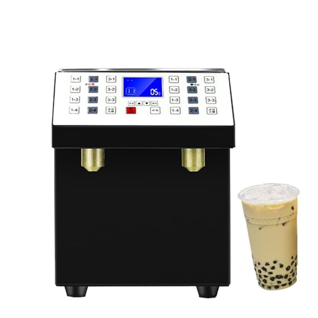 Fructose Dispenser 24 Grid Fructose Quantitative Machine Double Cylinder Syrup Dispensing Machines ,Anti-Drip Nozzle