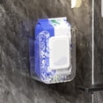 thumbnail image 3 of Caja de pañuelos de pared para guardar toallitas de cocina, transparente, de acrílico, para baño, 3 of 8