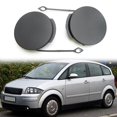 thumbnail image 2 of 1 par de tapa de gancho de remolque para parachoques delantero 8z0898406 para Audi A2 2000-2005 Afortunado Sencillez, 2 of 5