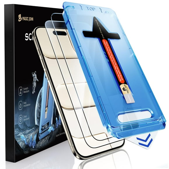 MAGIC JOHN Protector de Pantalla HD Transparente para iPhone Air 6.5" - Paquete de 2