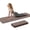 brown, variant on 4W Foldable Yoga Mat 8mm Thick, TPE Non-Slip Fitness Mats, 3-in-1 for Yoga/Step Stool/Meditation, Quick Storage No Curling(Beige)