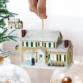 thumbnail image 1 of Green House/1Pc Christmas Decorations Cartoon Christmas Hanging Decoration Crafts Gifts Christmas Tree Decorations, Family Creative Gifts/For Winter Themed Parties & Country Farmhouse Tree Decor/8Cm, 1 of 6