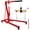 Red, variant on Foldable Engine Hoist, 4400 LBS Capacity, Yellow Folding crane with 6 Casters, Heavy Duty Shop Crane, Heavy Duty Hydraulic Shop Crane, for Car/Truck Engines