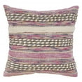 thumbnail image 1 of LR Resources PILLO07335PKNIIPL Coussin Carré Tribal - Rose et Naturel, 1 of 1