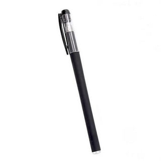 Pompotops School Supplies Ballpoint Pen Black 8 Pen Writing Pens, Black Pen  Color Retro Feather Pen, Model Testing Pen Gift Black Pen Ballpoint Pen