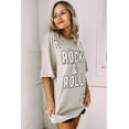 thumbnail image 3 of Plusashion Rock 'n' Roll Tee - Soft, Trendy, & Chic Fit, 3 of 8