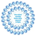 thumbnail image 4 of Uxcell Flat Back Acrylic Teardrop Gems, 8x6mm Teardrop Rhinestones Bead, Blue 100Pcs, 4 of 7
