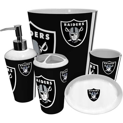 Nfl Oakland Raiders Shower Curtain 1 Each Nfl Oakland Raiders Shower Curtain 1