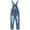 Blue-2467, variant on KIDSCOOL SPACE Big Girls Jeans Overalls,3 Buttons Ripped Elastic Band Inside Denim Jumpuit,Blue,9-10 Years