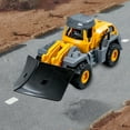 thumbnail image 5 of Fuebueo Construction Toys, Tough Machines Toy Front Loader , Construction Excavator Kids Toy Play Truck Toys, Steam Roller, Ages 3+, 5 of 7