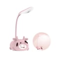 thumbnail image 2 of Luz De Mesa Led Con Lámpara De Escritorio De Cuello De Cisne Flexible Con Batería Recargable De 250 Mah Protección Ocular Lámparas De Mesa Flexibles Para Cabecero De Cama Oficina En El Hogar Yuarrent HA027258-02, 2 of 7