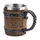 thumbnail image 2 of Jarra de cerveza de barril de madera de acero inoxidable, taza de café para acampar, artículos para beber para el hogar Estilo 2 perfke Taza de café de cerveza de barra de madera, 2 of 9