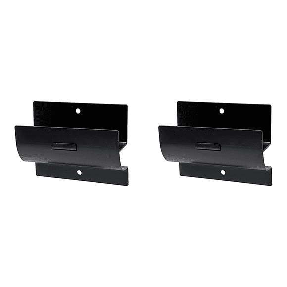 Heavy-Duty Ladder Hanger-Wall Mount Ladder Hooks for Ladder Storage-Wheelbarrow Hangers for Garage Wall-2 Pack