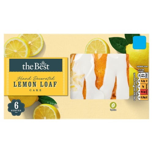 Otis Spunkmeyer Lemon Loaf Cake with Icing, 4 Ounce - 24 per case