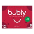 thumbnail image 2 of Bubly Cranberry Sparkling Water 12 x 355 mL, Cans, 2 of 5