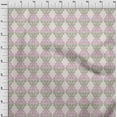 thumbnail image 4 of oneOone Cotton Poplin Light Pink Fabric Asian Traditional Block Craft Projects Decor Fabric Printed By The Yard 42 Inch Wide, 4 of 4