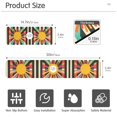 thumbnail image 3 of Yayeee Faucet Mat for Kitchen Sink 14.7" Diatomite Long Splash Guard Pad, Geometric Sun, 3 of 7