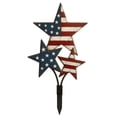 thumbnail image 2 of 4th of July Decoration Metal Yard Stake, 12" Outdoor Garden Decor Rustproof Metal Ornament for Patio Front Porch Flag Memorial Day Veterans Day Holiday Decorations, 2 of 9