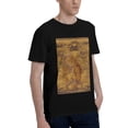 thumbnail image 2 of Bingfone Vintage Map Men'S Loose Fit Short-Sleeve Pocket T-Shirt, 2 of 7