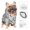 thumbnail image 3 of Fotbe winter Ski Element Sudadera con Estampado para Perros Pequeños – Suéter con Capucha para Mascotas, Tela Suave de Forro Polar con Bolsillo-Large, 3 of 7