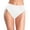 White, variant on Swimsuits for Women Women Thong Rave Bottoms High Waisted Bikini High Cut Bottom Bikini Bottoms for Women Cheeky White L