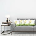 thumbnail image 3 of Ambesonne Floral Throw Pillow Cover 4 Pack, Daffodils with Grass, 20", Green Yellow, 3 of 7