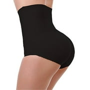 LELINTA Women's High Waist Tummy Control Padded Butt lifter Enhancer Panties Slimming Underwear Body Shaper