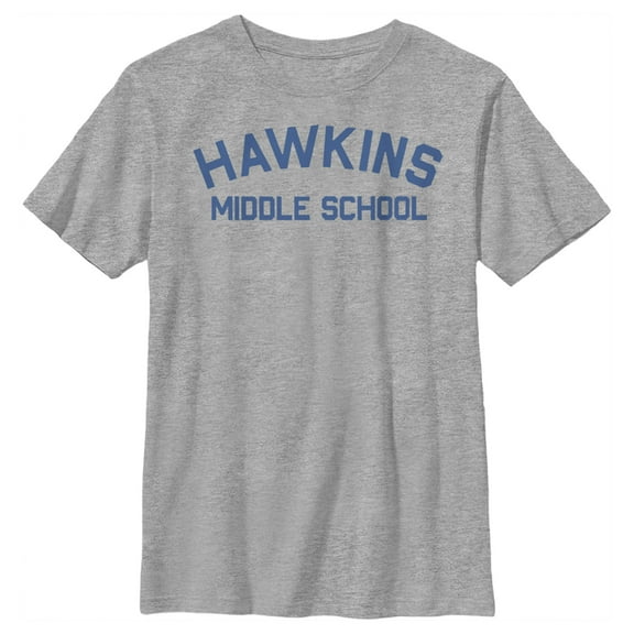Netflix Boy's Stranger Things Hawkins Middle School Graphic T-Shirt
