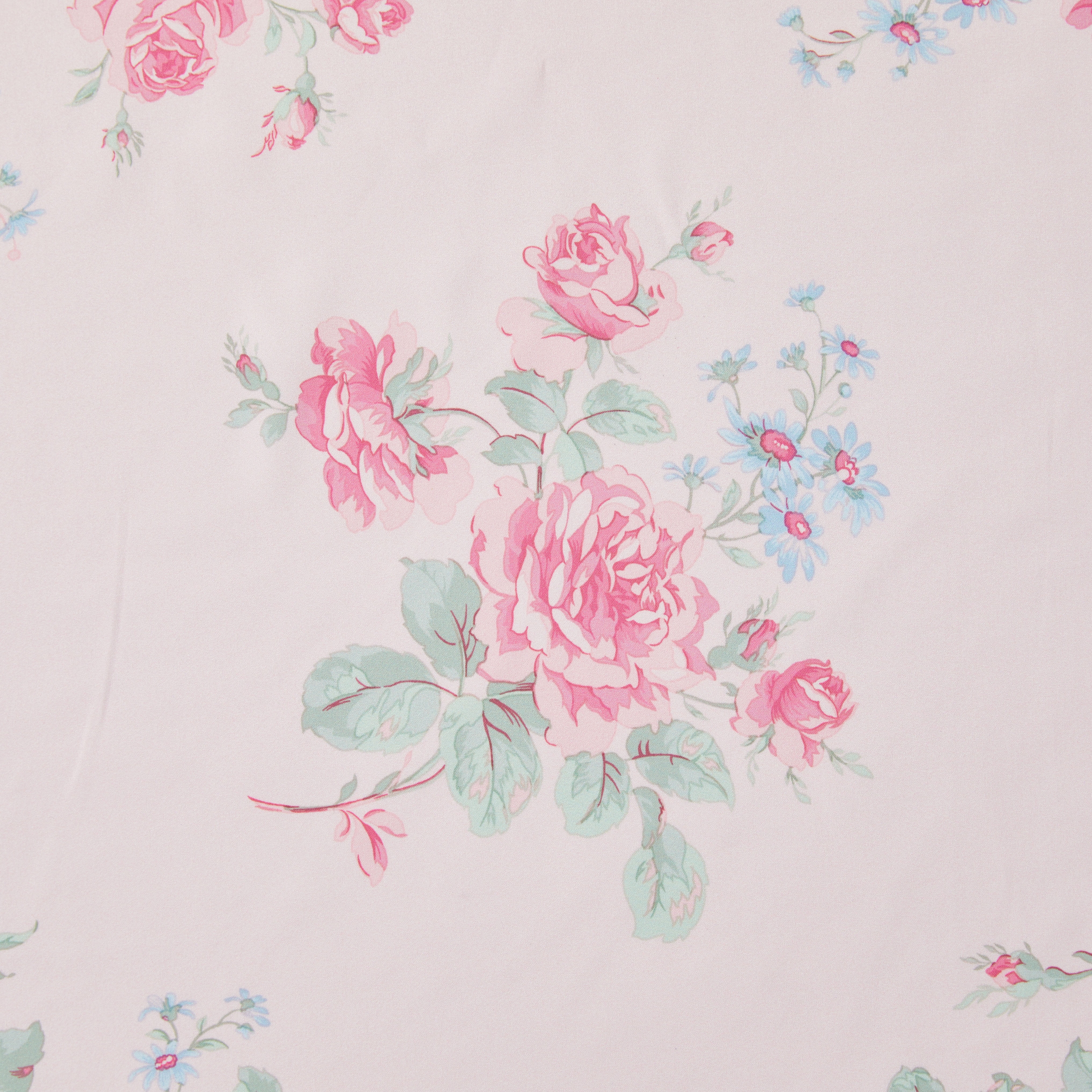 Simply Shabby Chic Misty Rose Printed Shower Curtain, 72 x 72