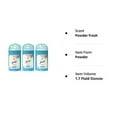 thumbnail image 2 of Secret Secret Anti-Perspirant Deodorant Wide Solid Powder Fresh, Powder Fresh 1.7 oz (Pack of 3), 2 of 2
