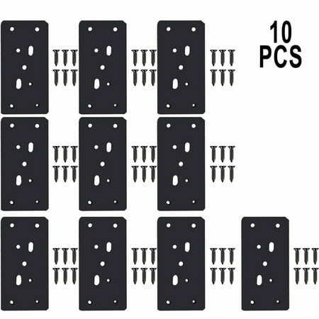 

Kitchen Cupboard Door Hinge Repair Kit Includes 1/4/10 PLATES + Fixing Screws