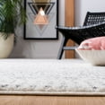 thumbnail image 4 of SAFAVIEH Tulum Emmett Distressed Geometric Area Rug, 6'7" x 8'7", Ivory/Grey, 4 of 7
