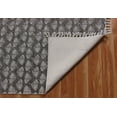 thumbnail image 6 of Casavani Geometric Hand Block Printed Yoga Mat,Gray 3x3 Ft, 6 of 6