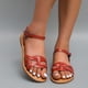 thumbnail image 1 of Zapatillas de verano para mujer, zapatos informales para mujer, sandalias ligeras de fondo plano Wmkox8yii nm9283, 1 of 8