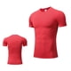 thumbnail image 2 of pstuiky camisetas de hombre, Camisa informal de manga corta con solapa y medio botón para hombre ropa de hombre xxl, 2 of 8