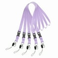 thumbnail image 1 of Uxcell 5 Paquete de Cordones Púrpura Claro para Llaves, Cordón de Separación para Hombres y Soporte para Insignias de Identificación, 1 of 6