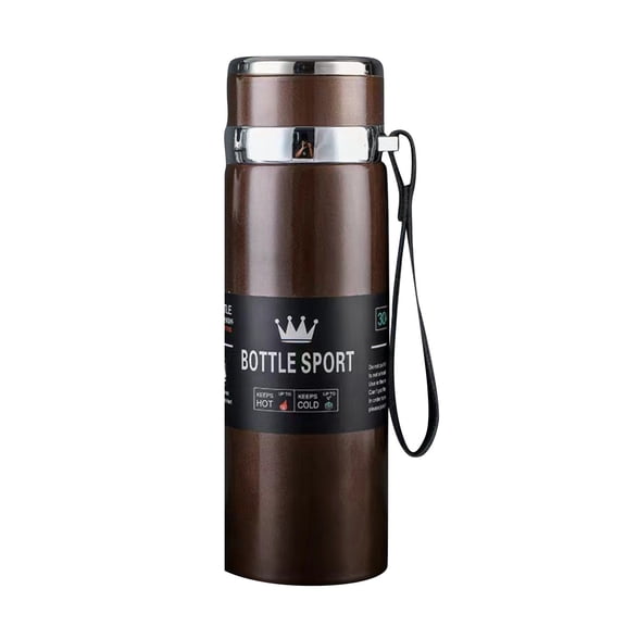 Insulated Stainless Steel Water Bottle with Straw, Vacuum Insulated Water Bottle, Sports Water Bottles Reusable, Leak Proof Water Bottle with Carry Handle for Gym Outdoor Travel 1000ML