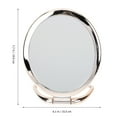 thumbnail image 3 of Miangastore 1PC Folding Desktop Makeup Mirror Hanging Two-sided Cosmetic Mirror Makeup Tool (Random Color), 3 of 8