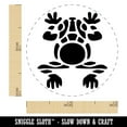 thumbnail image 2 of Southwestern Style Tribal Frog Toad Self-Inking Rubber Stamp Ink Stamper - Dry Pad (No Ink) - Mini 1/2 Inch, 2 of 7