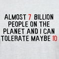 thumbnail image 3 of CafePress - Almost 7 Billion People On The Planet Light T Shir - Men's Classic Graphic T-Shirt, 3 of 4