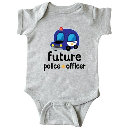 

Inktastic Policeman Future Police Officer Gift Baby Girl Bodysuit