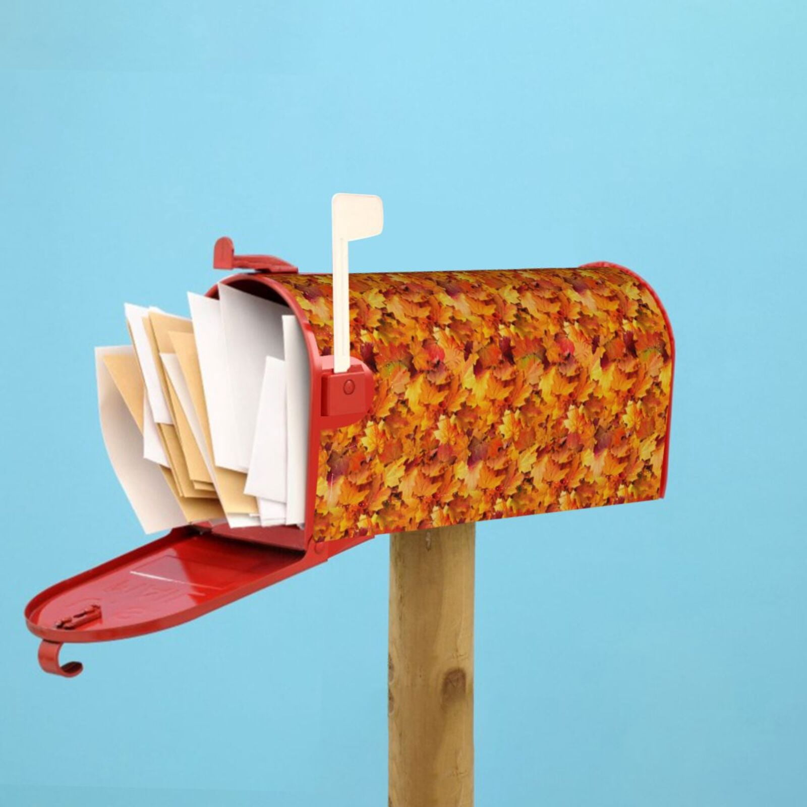 Kdxio Magnetic Mailbox Cover 25.5x21 in Mailbox Cover Outdoor Decoration Holiday Mailbox Covers for Home Garden Yard-25.5x21 in