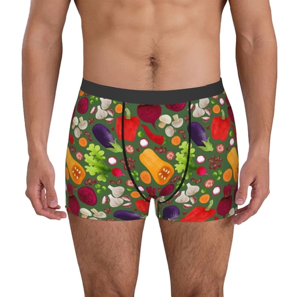 Fotbe Begetable Calzoncillos Tipo Boxer con Bolsa de Soporte Total para Hombre, X-Temp Fresco, Transpirable y de Secado Rápido-Small