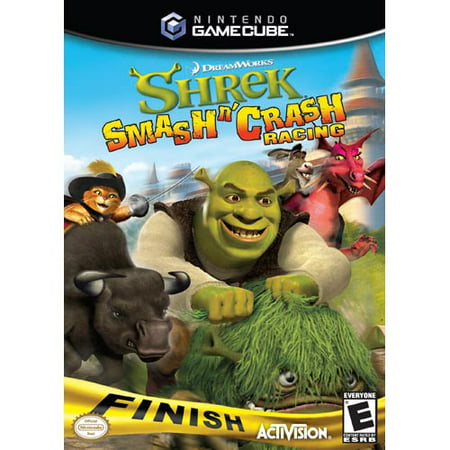Shrek Smash 'N' Crash - Gamecube (Best Gamecube Sports Games)